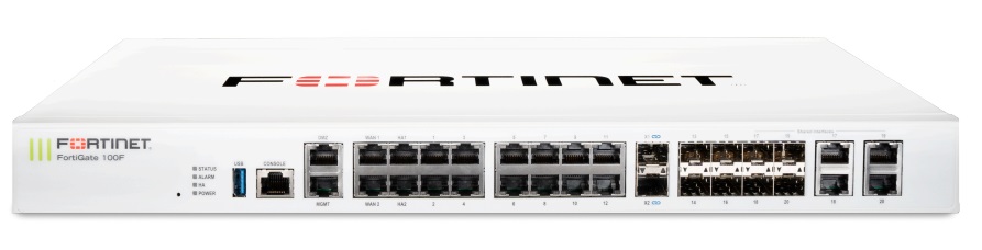 Межсетевой экран FortiGate 100F от 4200,00 $