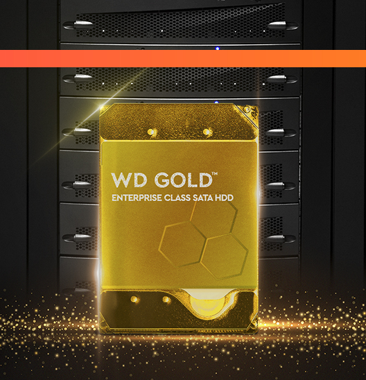 Жесткие диски WD Gold™ - больше, чем можно ожидать!